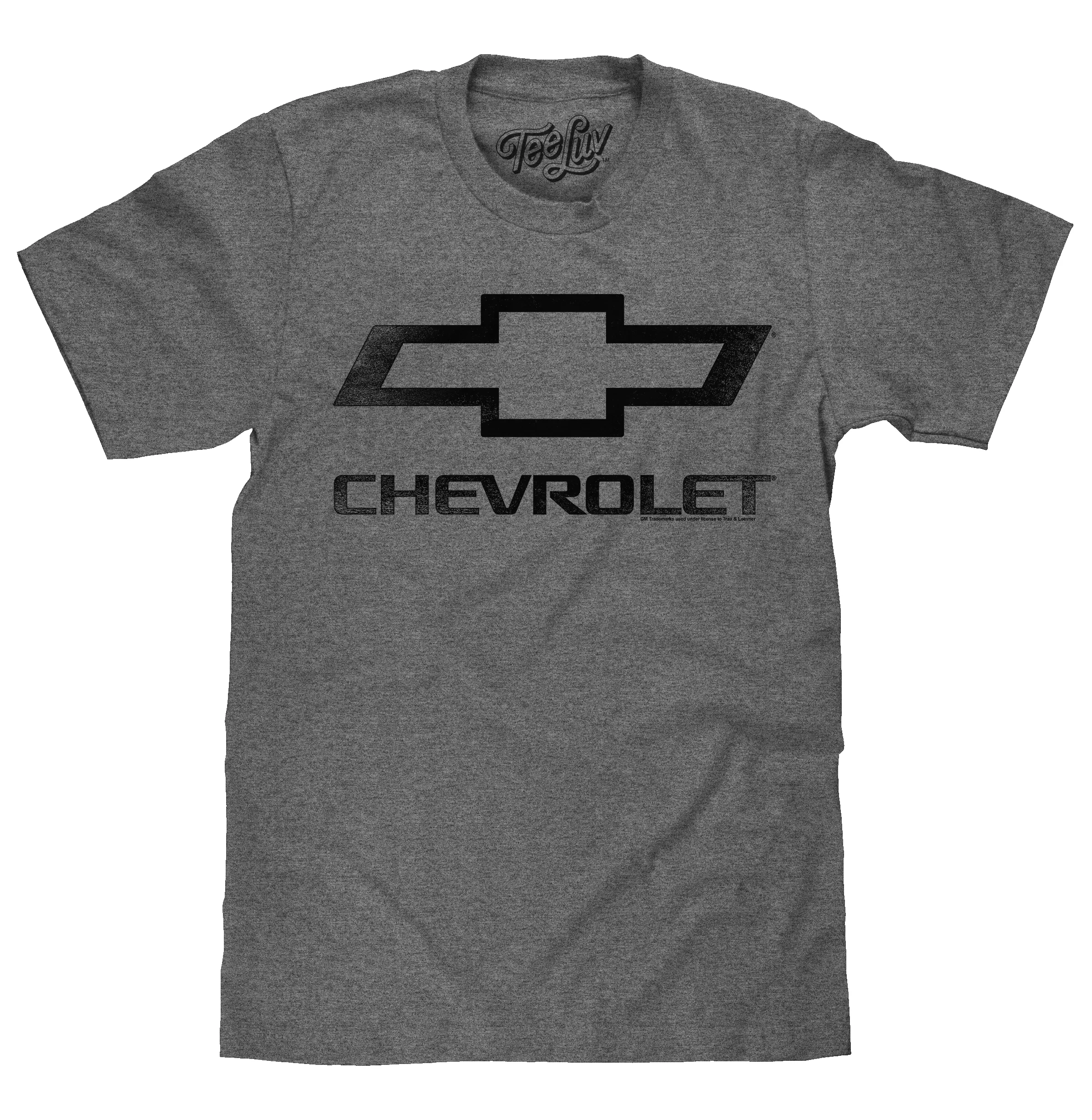 Faded Chevrolet Bowtie Car Logo T-Shirt - Graphite Heather sold by Zulily
