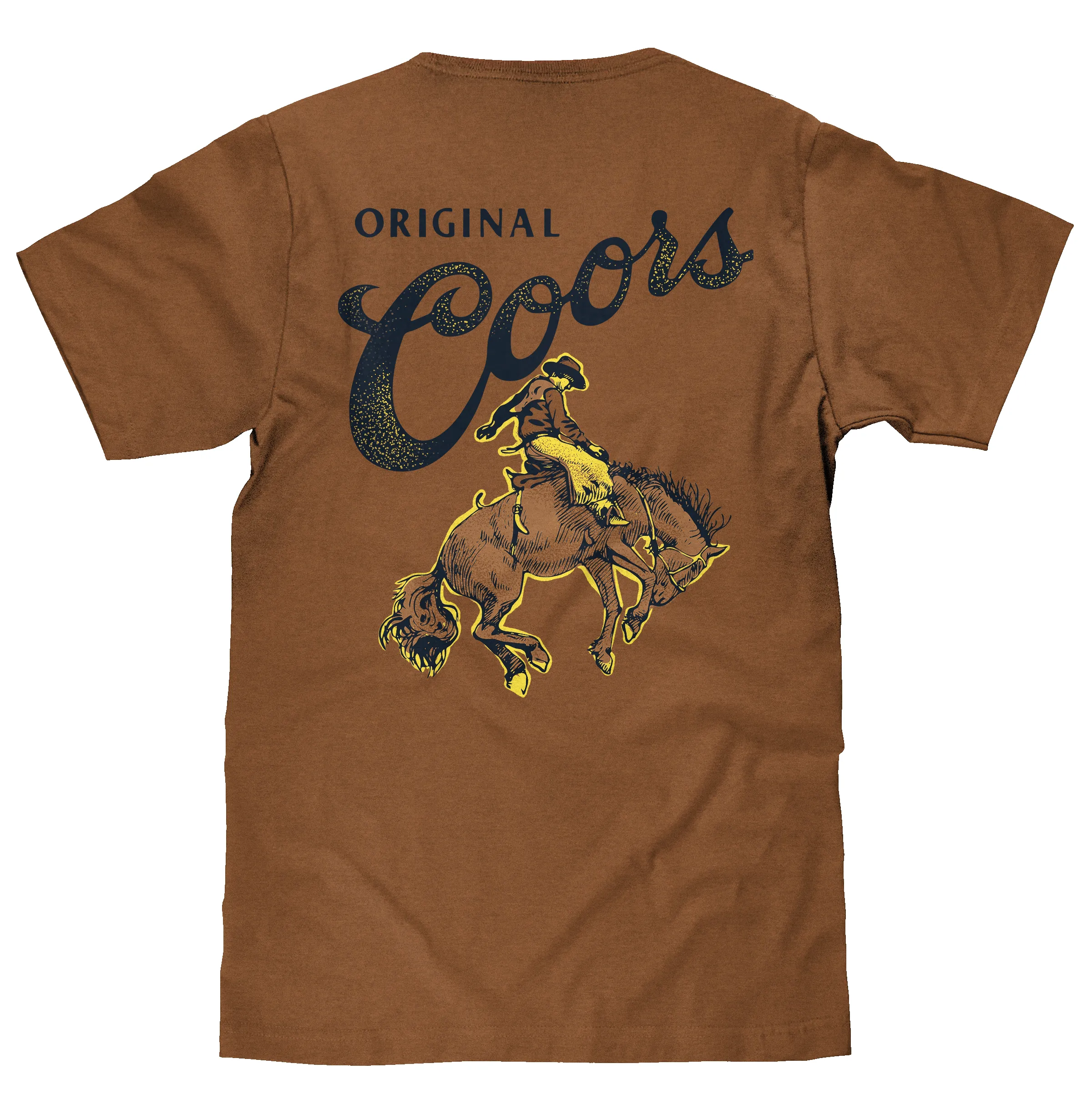 Coors Original Rodeo Cowboy Front/Back T-Shirt - Brown Sugar sold by Zulily product image thumbnail 2