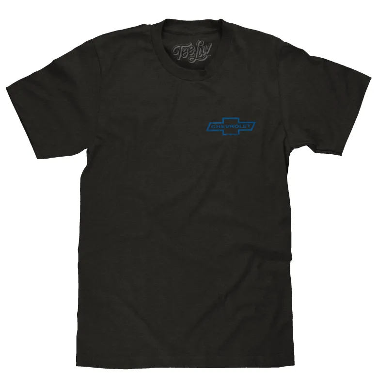 Faded Chevrolet 72 Camaro Front and Back Print T-Shirt - Vintage Black made by Zulily