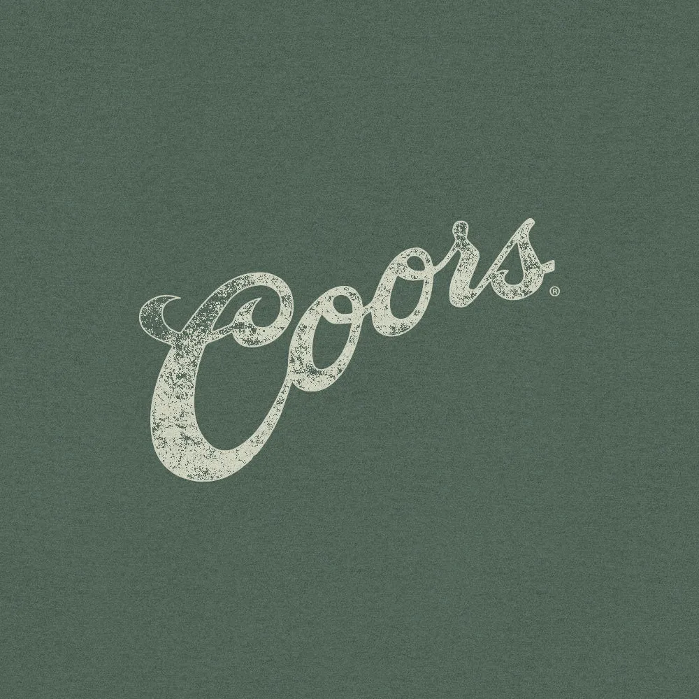 Coors Banquet Beer Rodeo Horse Front Pocket Tee T-Shirt - Cypress Green sold by Zulily product image thumbnail 5