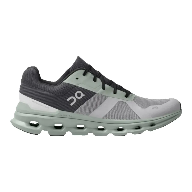 On Cloudrunner Men Running Sneakers Gray made by On