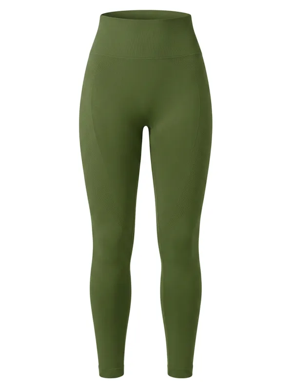 Aria Romance Sculpting High-Waist Seamless Contour Leggings made by Zulily