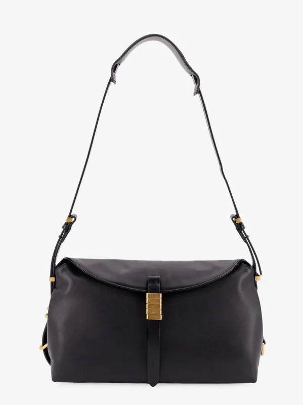 Leather Shoulder Bag With Metal Detail made by Pinko