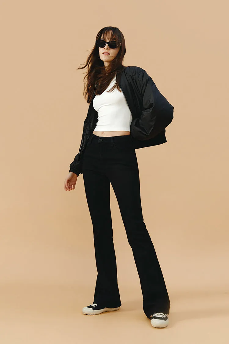Vintage High Rise Flare LALA Jeans HJ186 sold by Zulily product image thumbnail 4