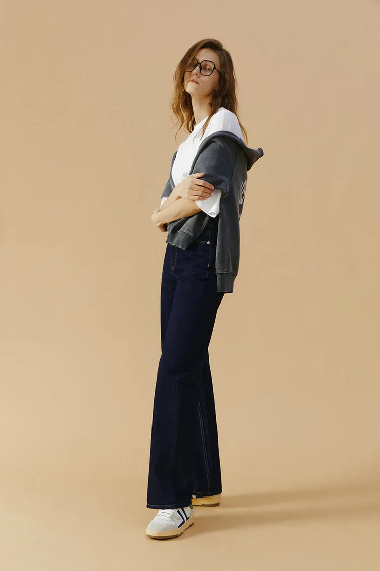 Coney Island Whitefish High Rise Wide Jeans HJ007 sold by Zulily product image thumbnail 4