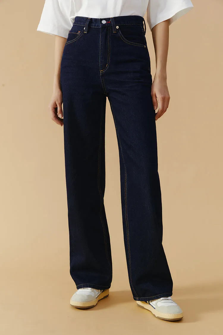 Coney Island Whitefish High Rise Wide Jeans HJ007 sold by Zulily product image thumbnail 5