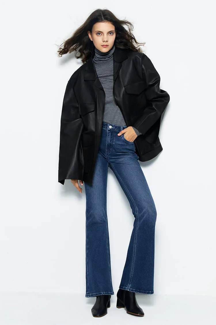 Vintage High Rise Flare LALA Jeans HJ186 sold by Zulily product image thumbnail 3
