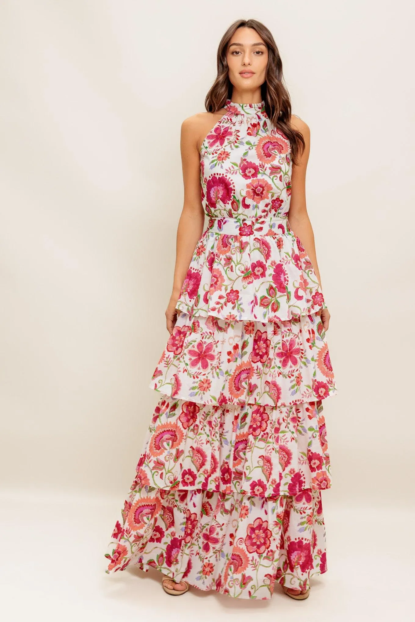 Floral Rhapsody Woven Maxi Dress sold by Zulily product image thumbnail 4
