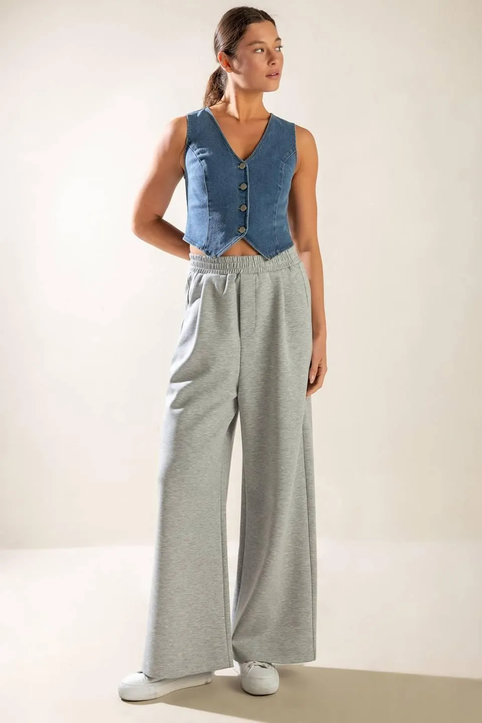 Island Daydreams Denim Vest sold by Zulily product image thumbnail 3