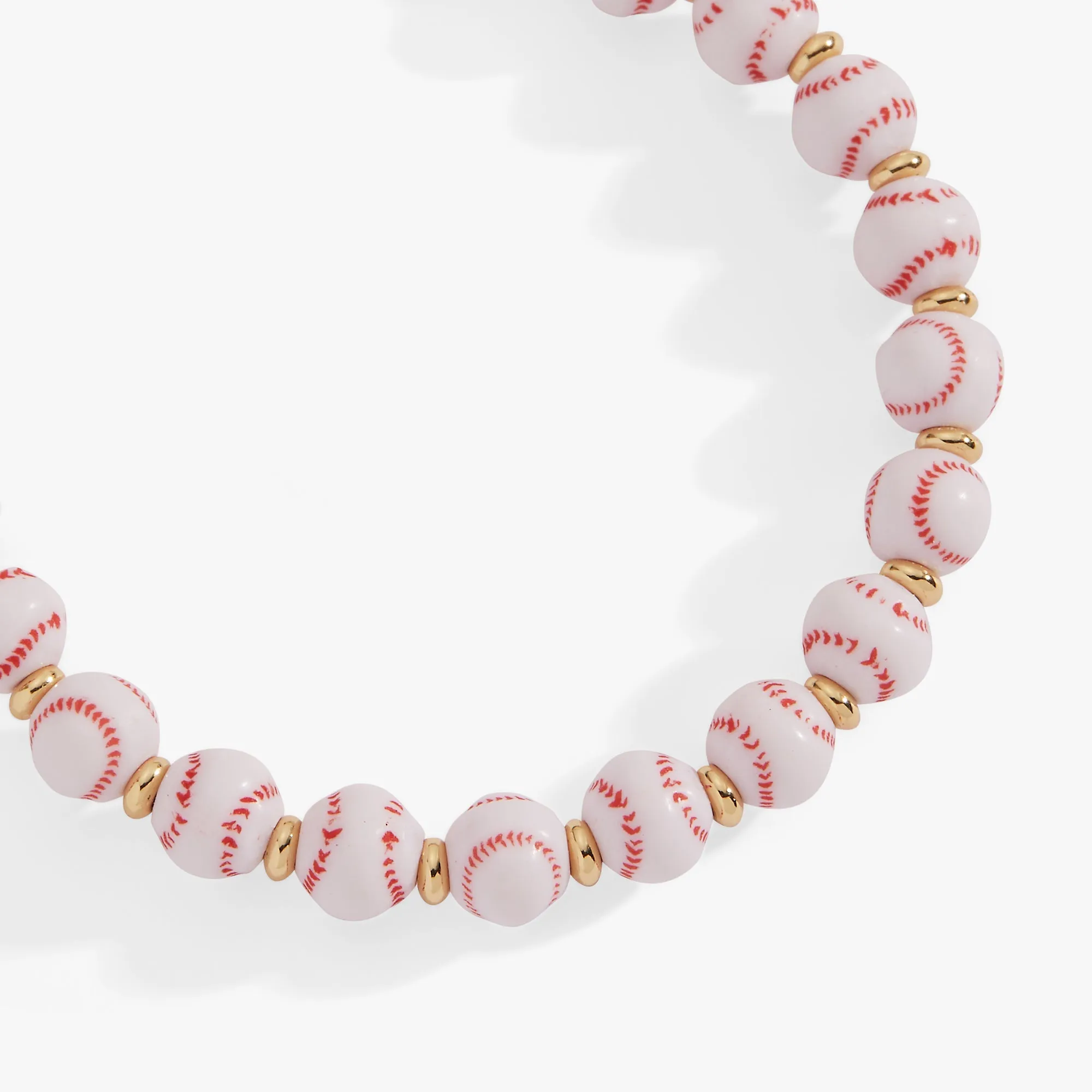 Baseball Beaded Bangle sold by Zulily product image thumbnail 3