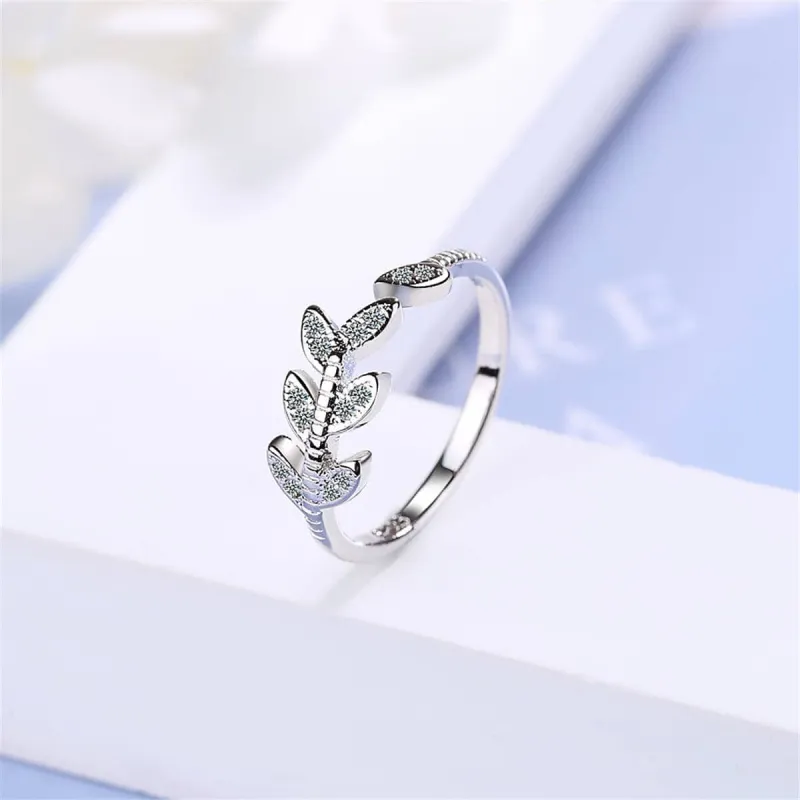 Cubic Zirconia & Silvertone Rattan Ring made by Zulily