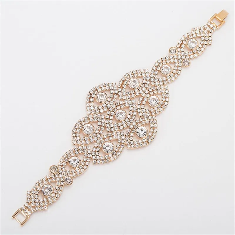 Cubic Zirconia & Goldtone Layer Eye Bracelet made by Zulily