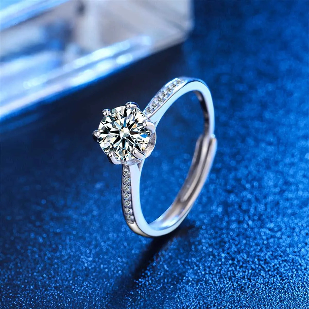 Crystal & Cubic Zirconia Crown Adjustable Ring sold by Zulily product image thumbnail 3