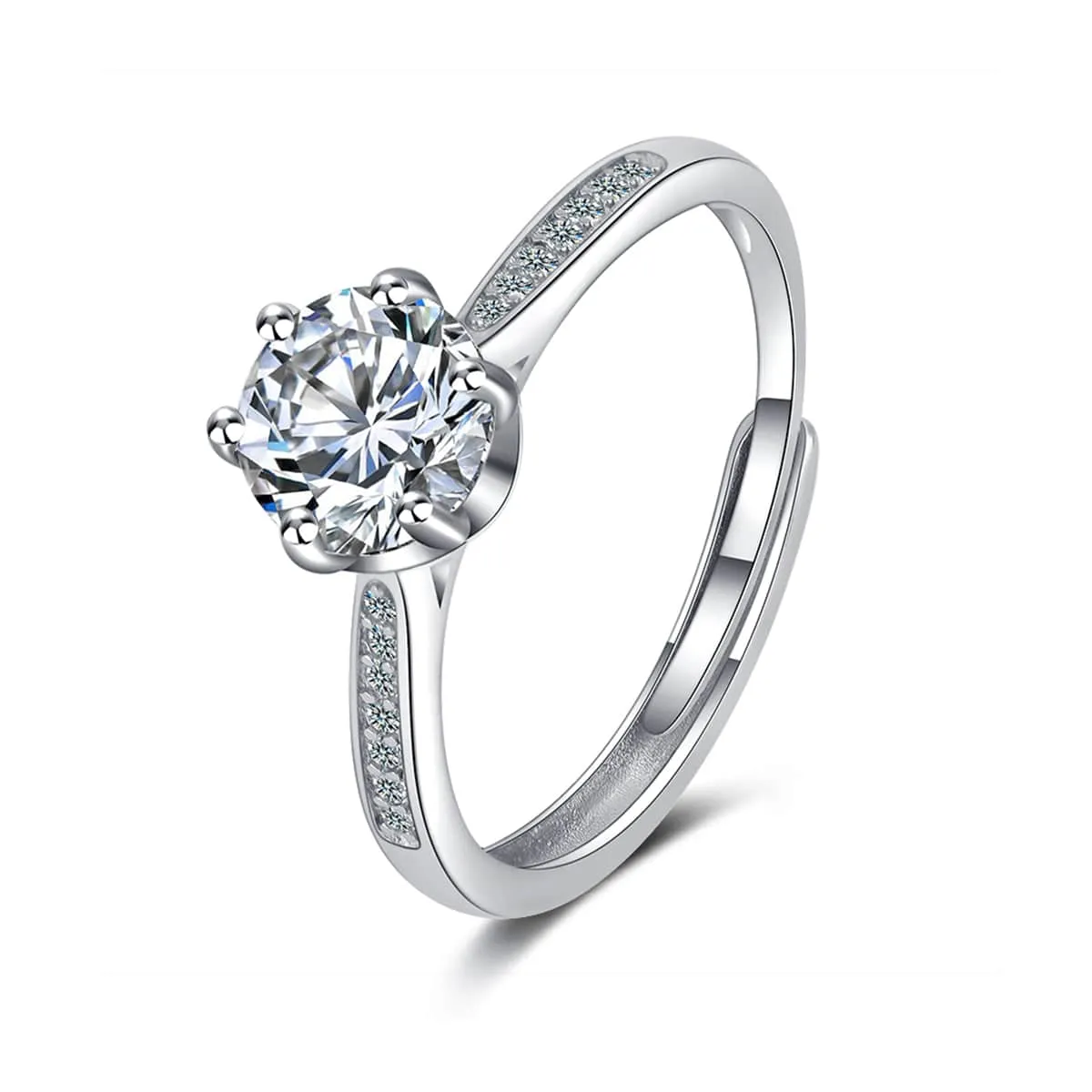 Crystal & Cubic Zirconia Crown Adjustable Ring sold by Zulily product image thumbnail 4