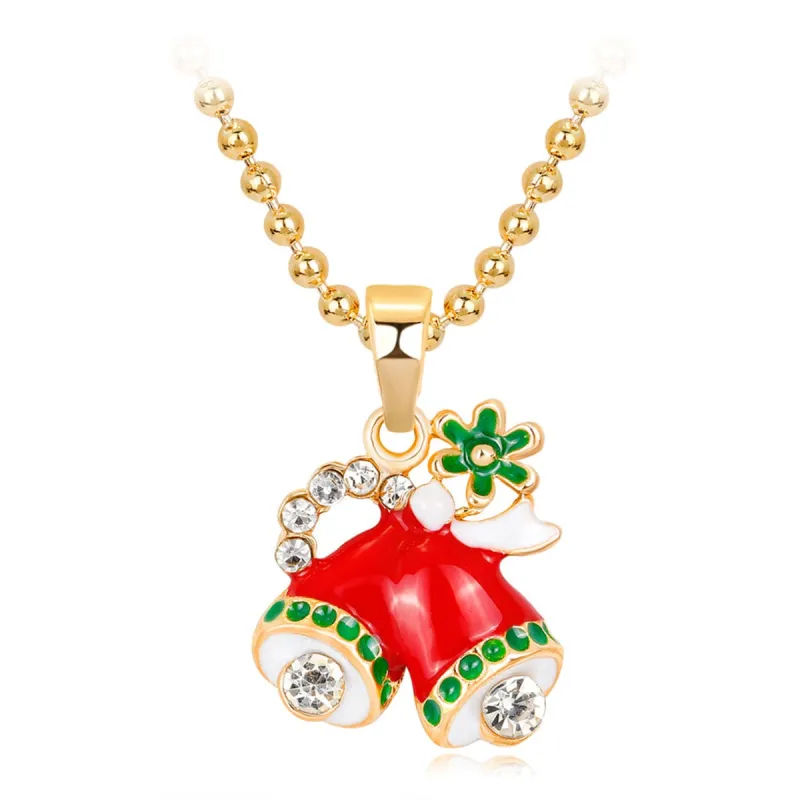 Cubic Zirconia & Goldtone Botany Bell Pendant Necklace made by Zulily