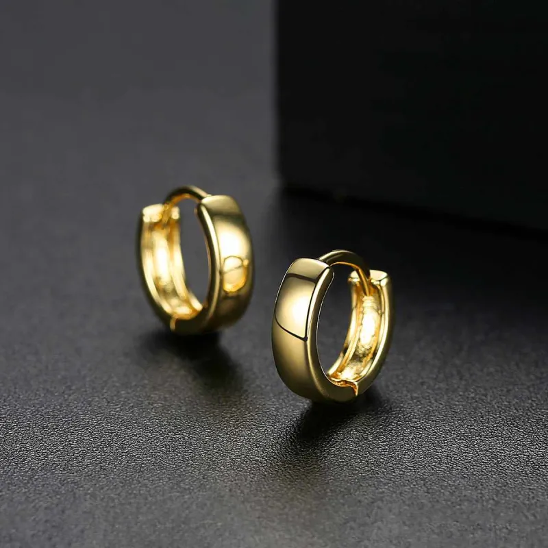Goldtone Huggie Earrings made by Zulily