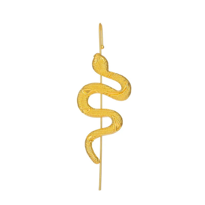 Goldtone Snake Ear Cuff made by Zulily
