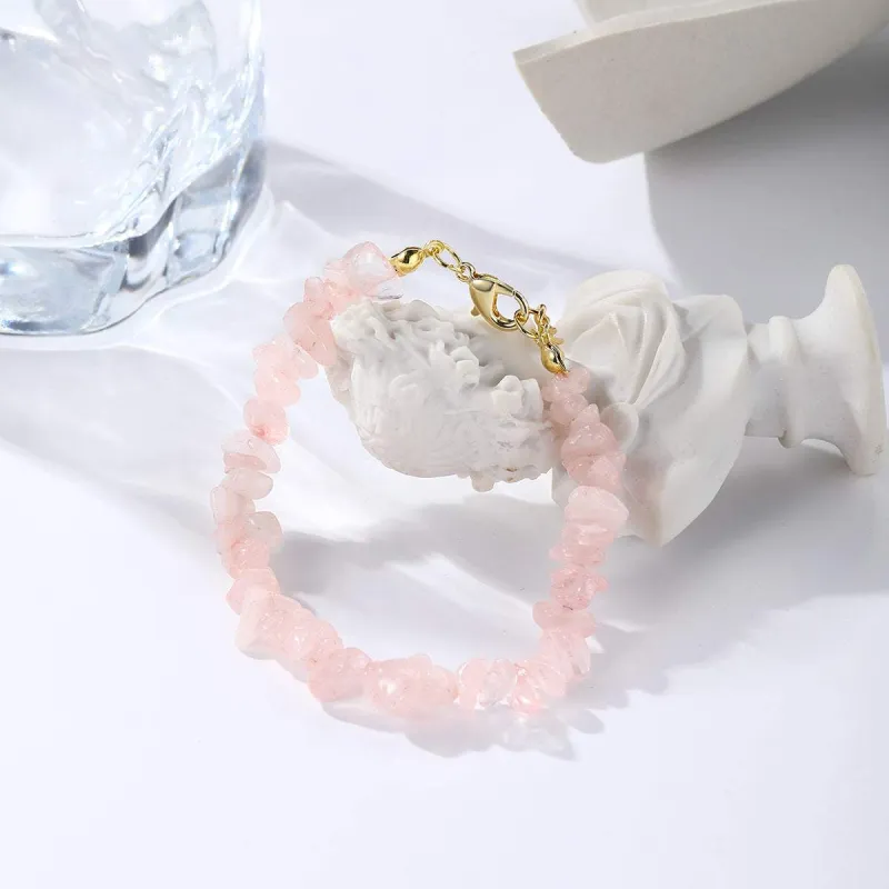 Pink Resin & Goldtone Bracelet made by Zulily