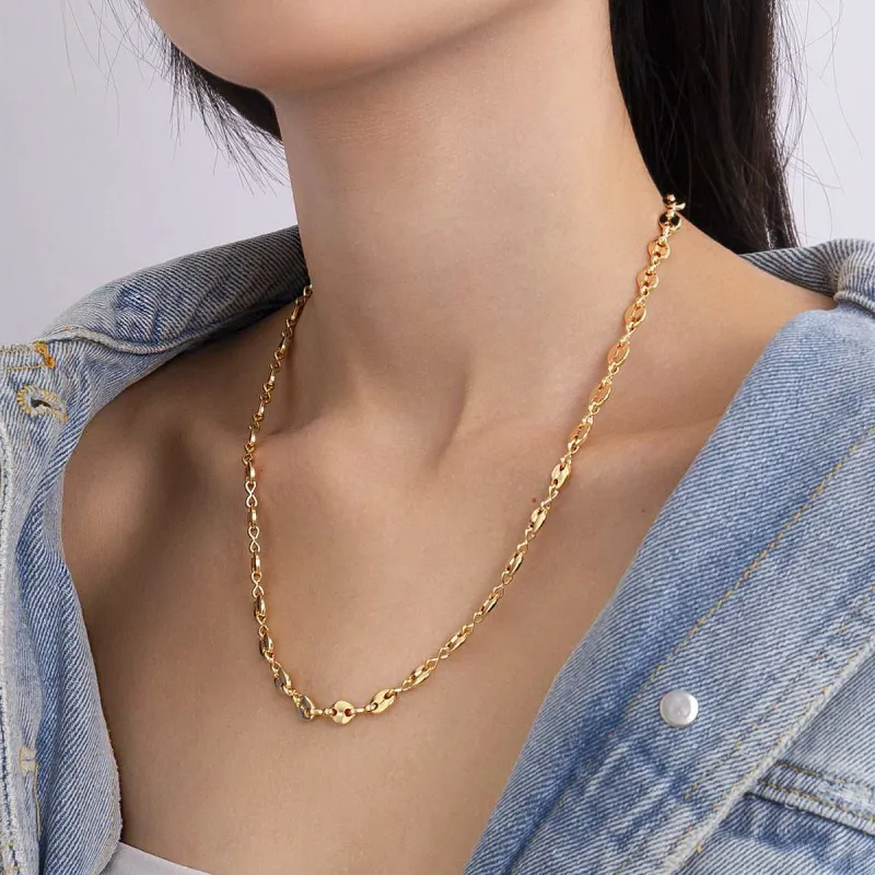 Goldtone Mariner Chain Necklace made by Zulily