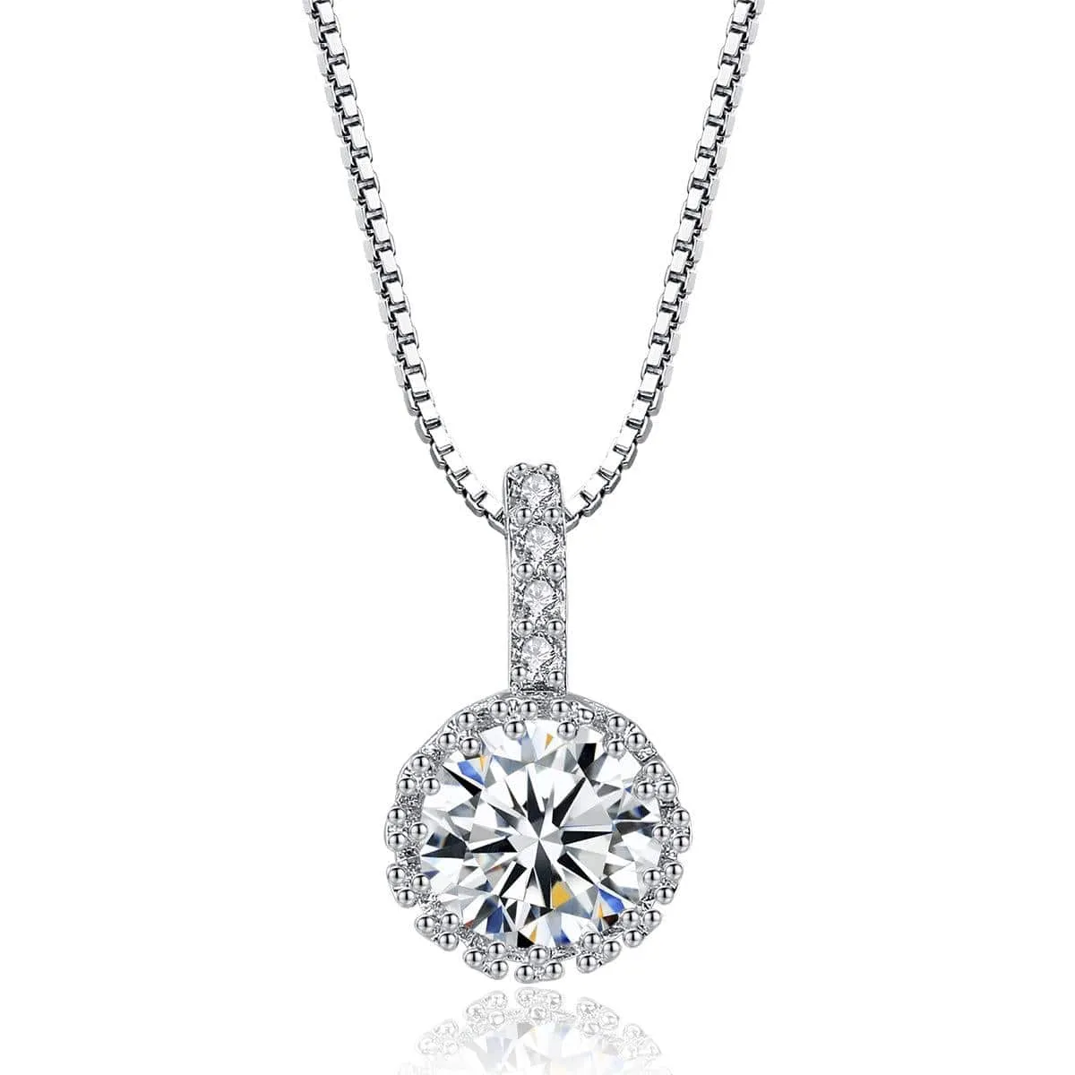 Crystal & Cubic Zirconia Round Pendant Necklace sold by Zulily product image thumbnail 3