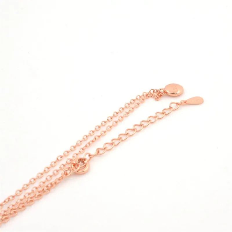 Rose Goldtone 'Lucky' Round Pendant Necklace made by Zulily