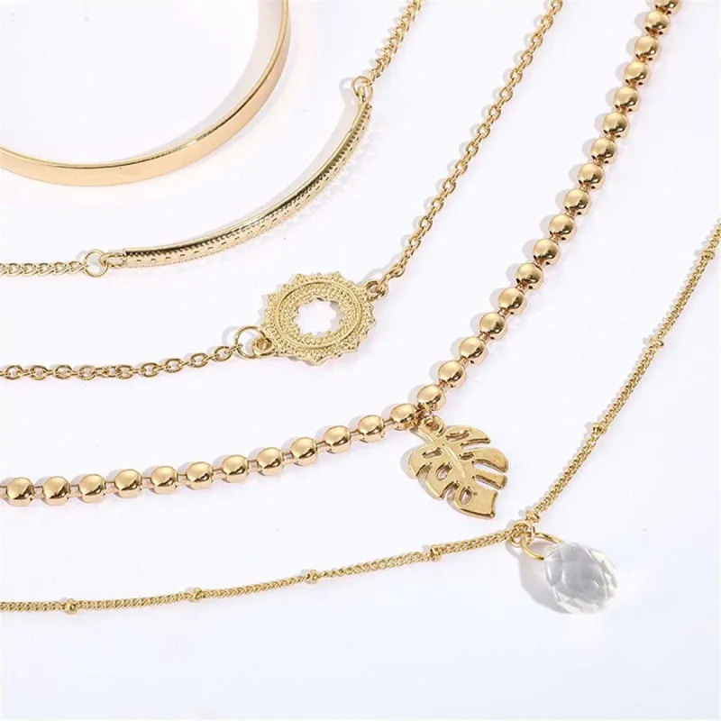Crystal & Goldtone Station Bracelet & Cuff Set made by Zulily