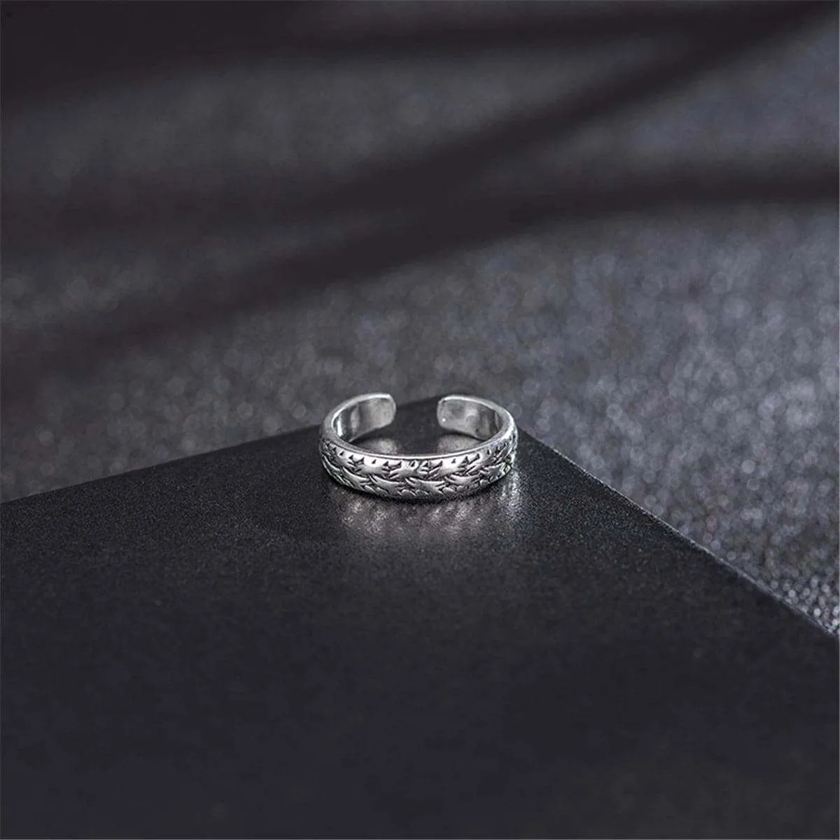 Cubic Zirconia & Silvertone Adjustable Toe Ring Set sold by Zulily product image thumbnail 3