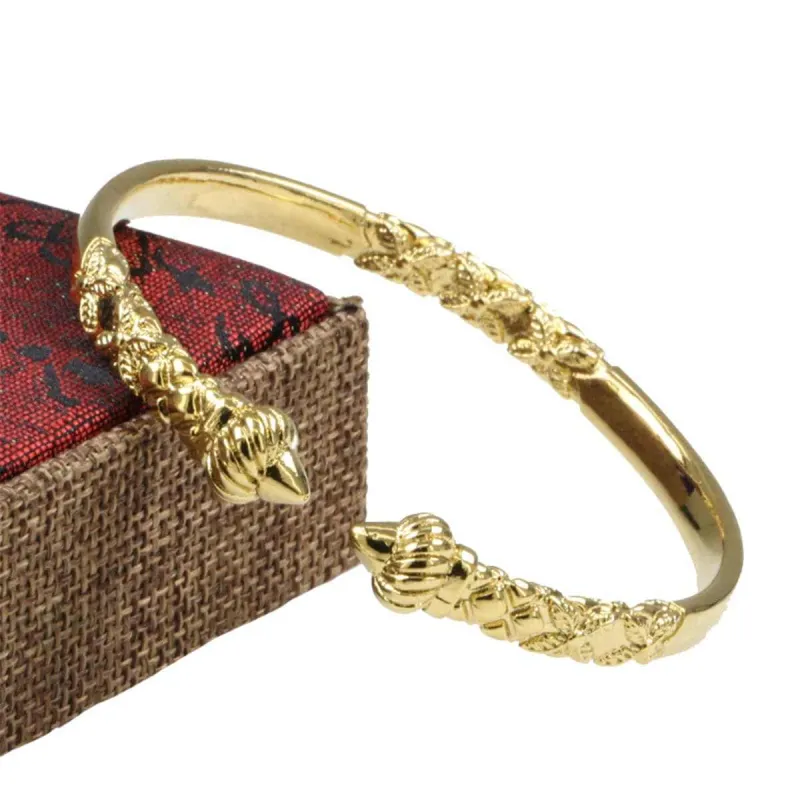 Goldtone Pumpkin Cuff made by Zulily
