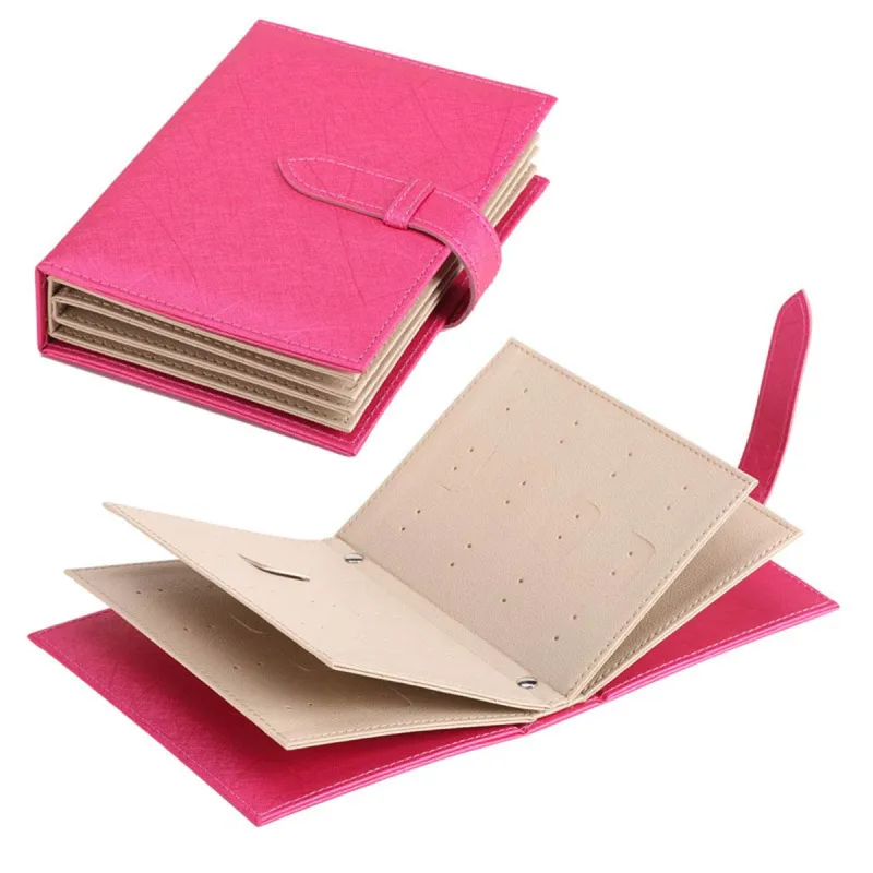 Rose Earrings Notebook Jewelry Box made by Zulily