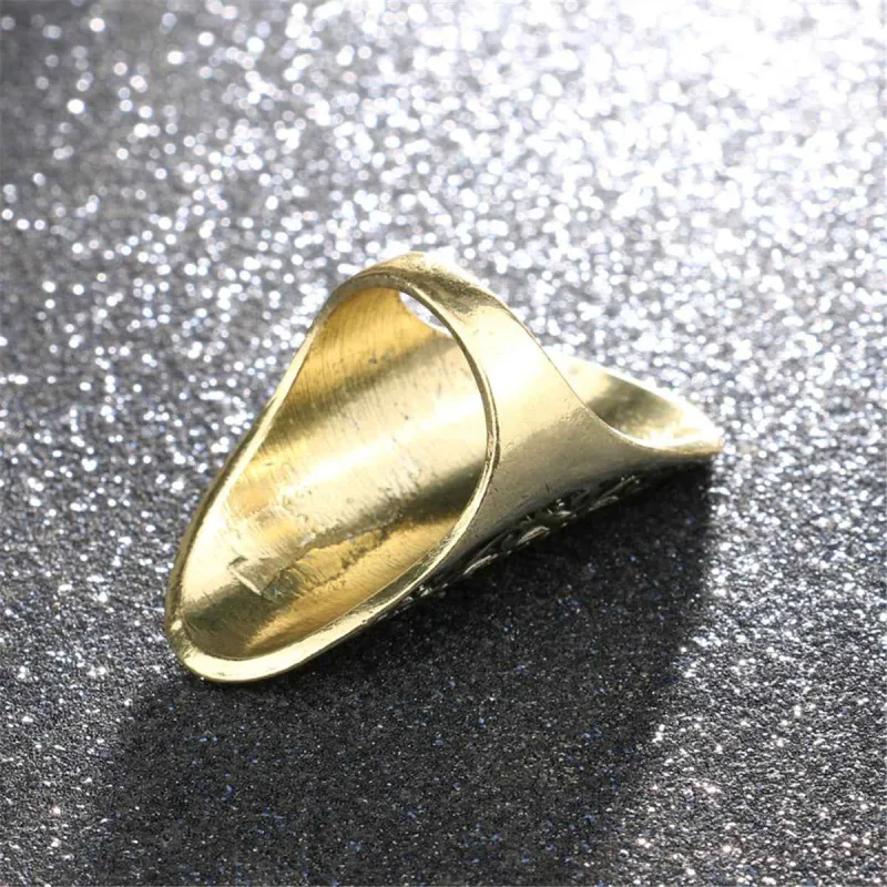 Goldtone Weaving Band Ring made by Zulily
