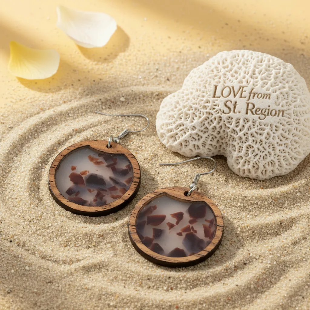Brown Resin & Wood Silvertone Leopard Print Circular Hook Earrings sold by Zulily product image thumbnail 4