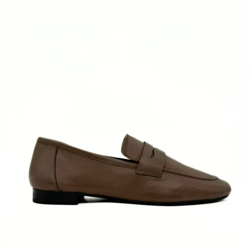 The Tennis Leather Loafer - Brown made by Zulily