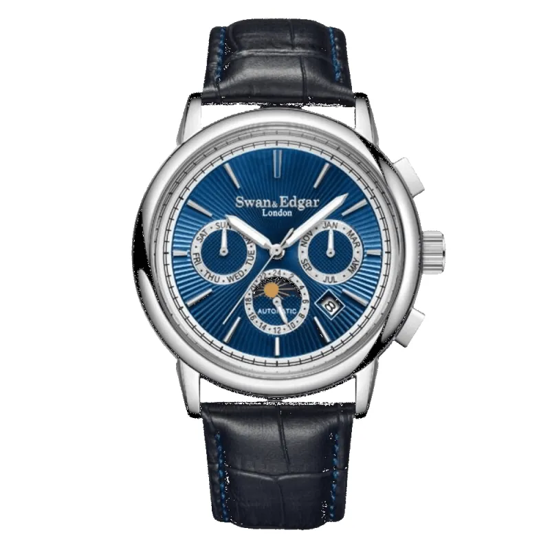 Limited Edition Swan & Edgar Hand Assembled Opulent Automatic Steel made by Swan and Edgar