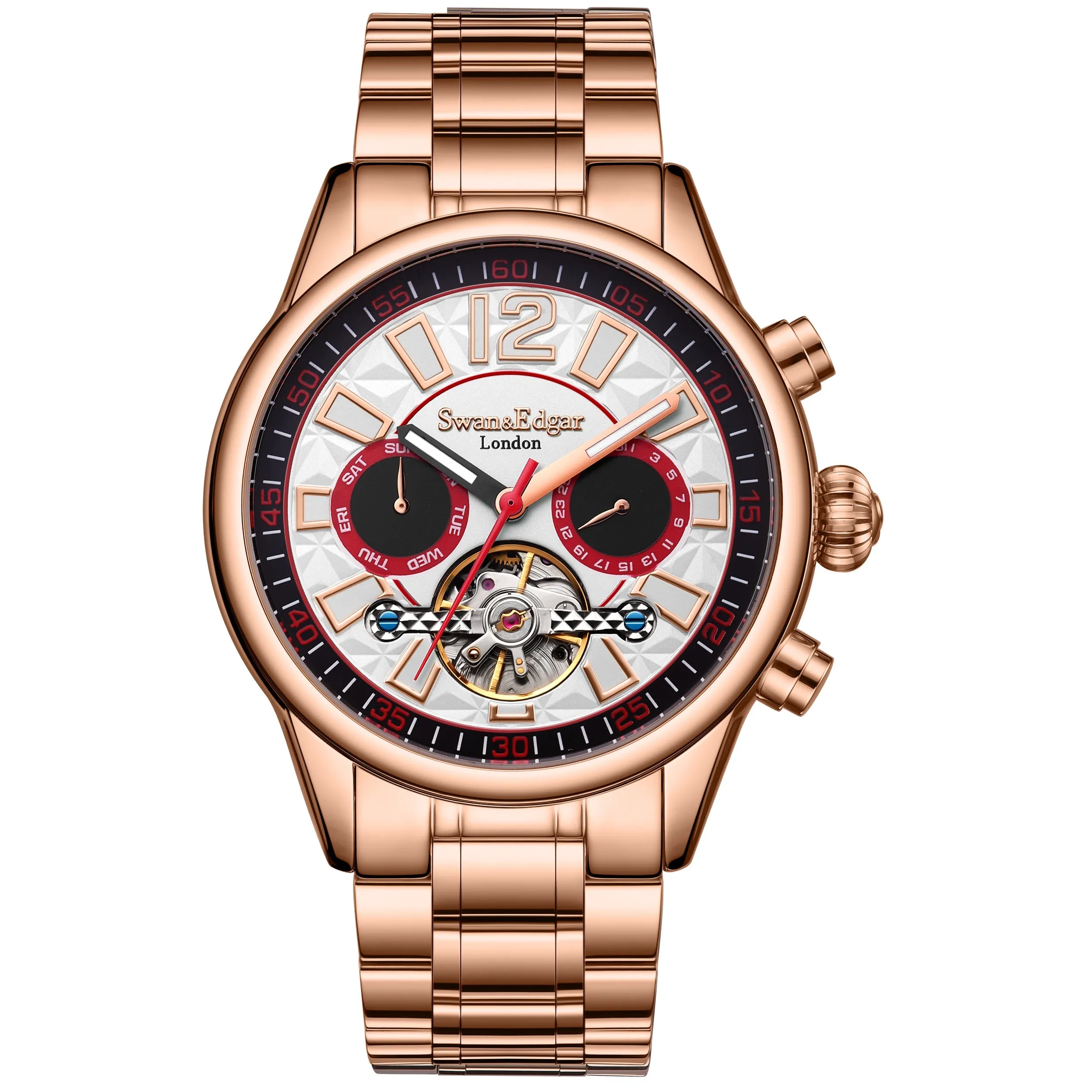 Limited Edition Swan & Edgar Hand Assembled Royal Exhibition Automatic Rose Black sold by Zulily product image thumbnail 5