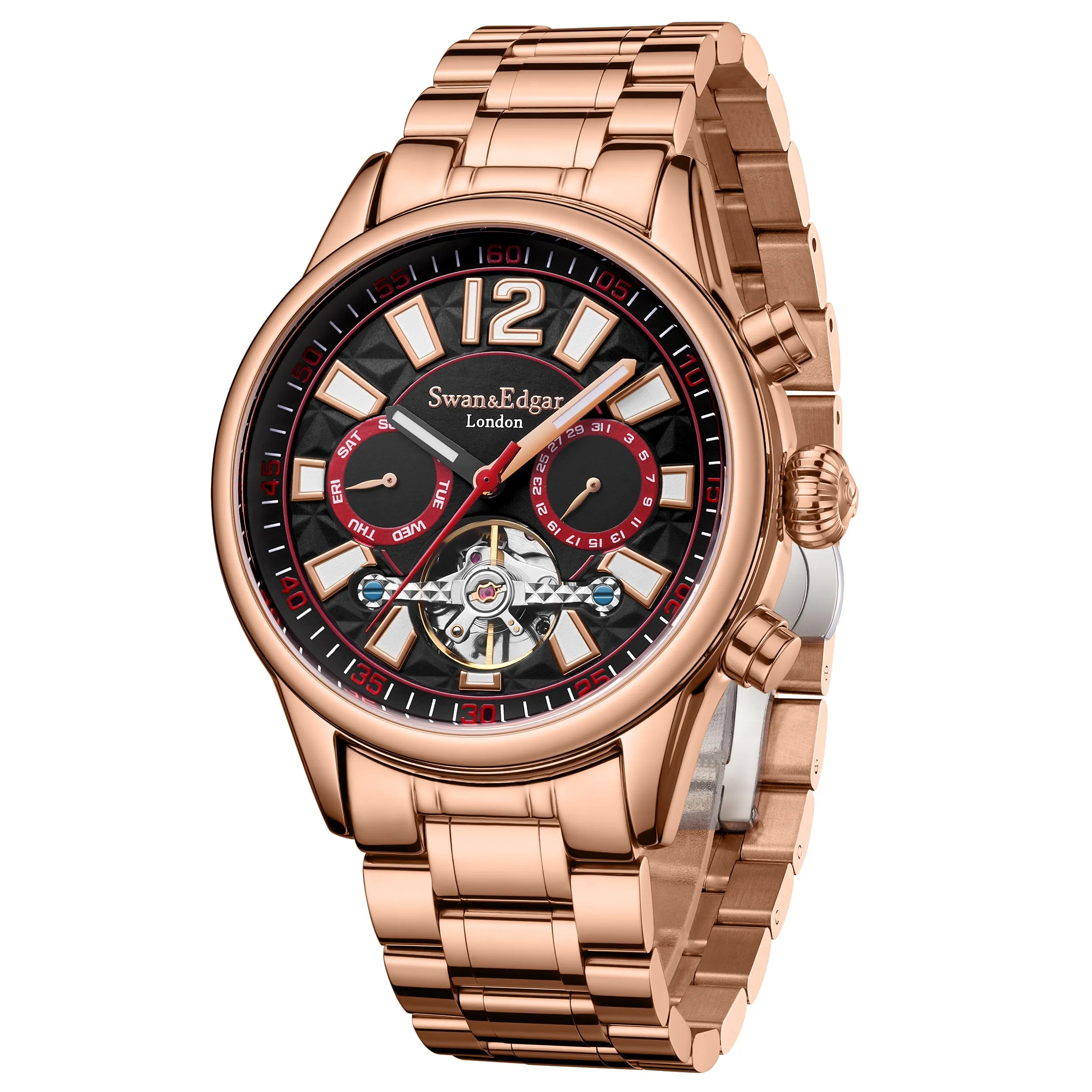 Limited Edition Swan & Edgar Hand Assembled Royal Exhibition Automatic Rose Black sold by Zulily product image thumbnail 3