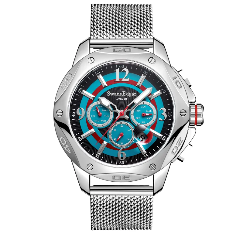 Limited Edition Swan & Edgar Hand Assembled Sports Target Automatic Steel made by Swan and Edgar