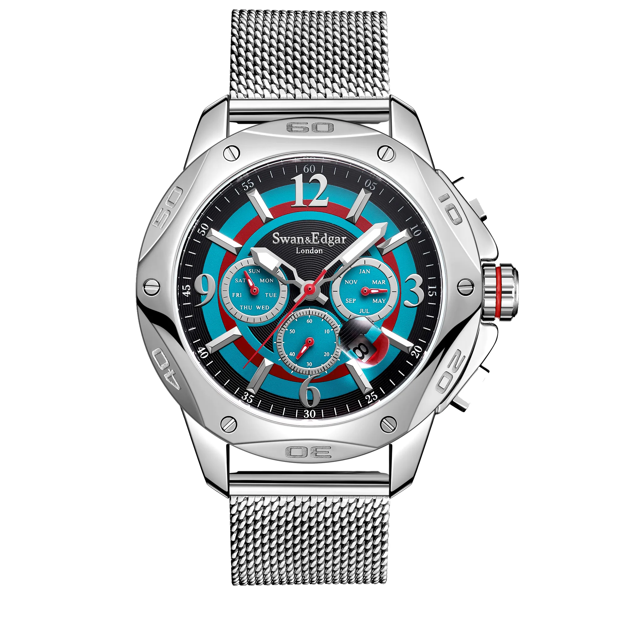 Limited Edition Swan & Edgar Hand Assembled Sports Target Automatic Steel sold by Zulily