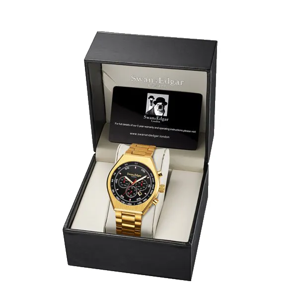 Limited Edition Swan & Edgar Hand Assembled Contemporary Classic Automatic Gold sold by Zulily product image thumbnail 2