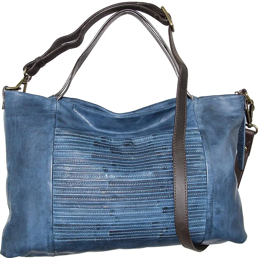 Elana Satchel in Denim sold by Zulily