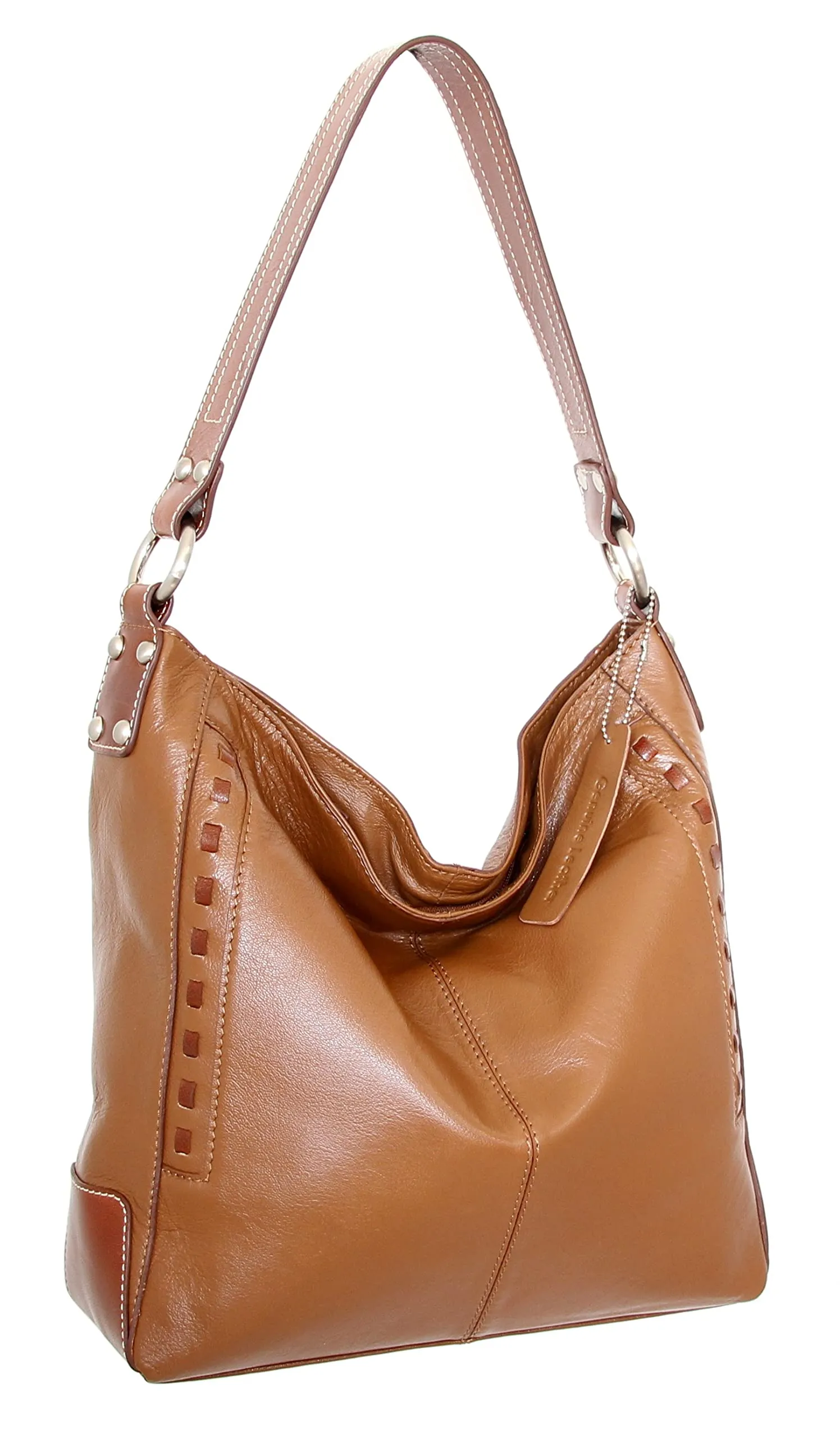 Alyssa Hobo in Cognac sold by Zulily