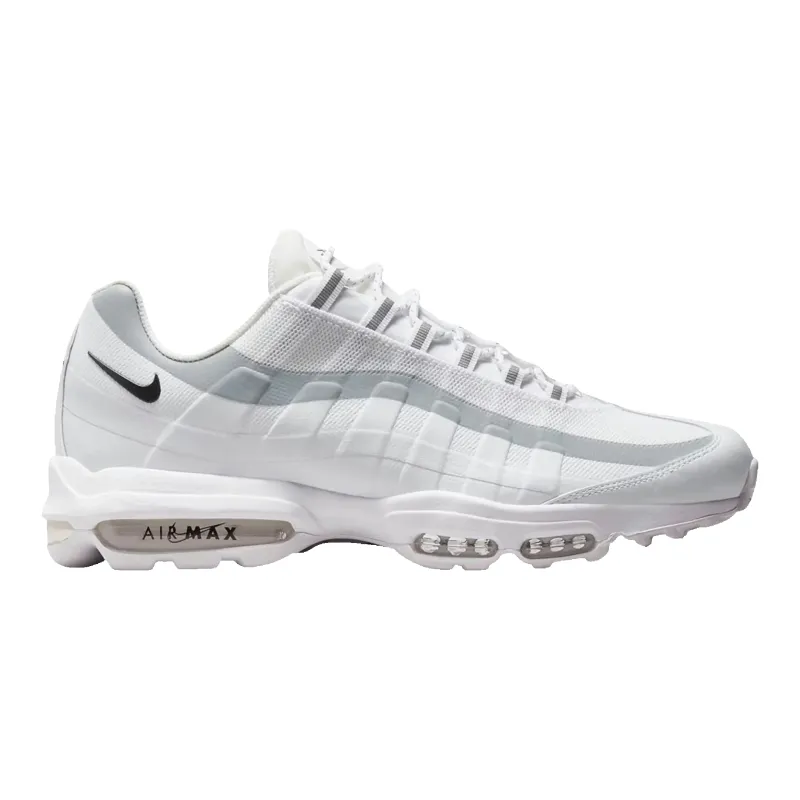 Nike Air Max 95 Ultra Men's Sneakers — White Reflective Low-Top made by Nike