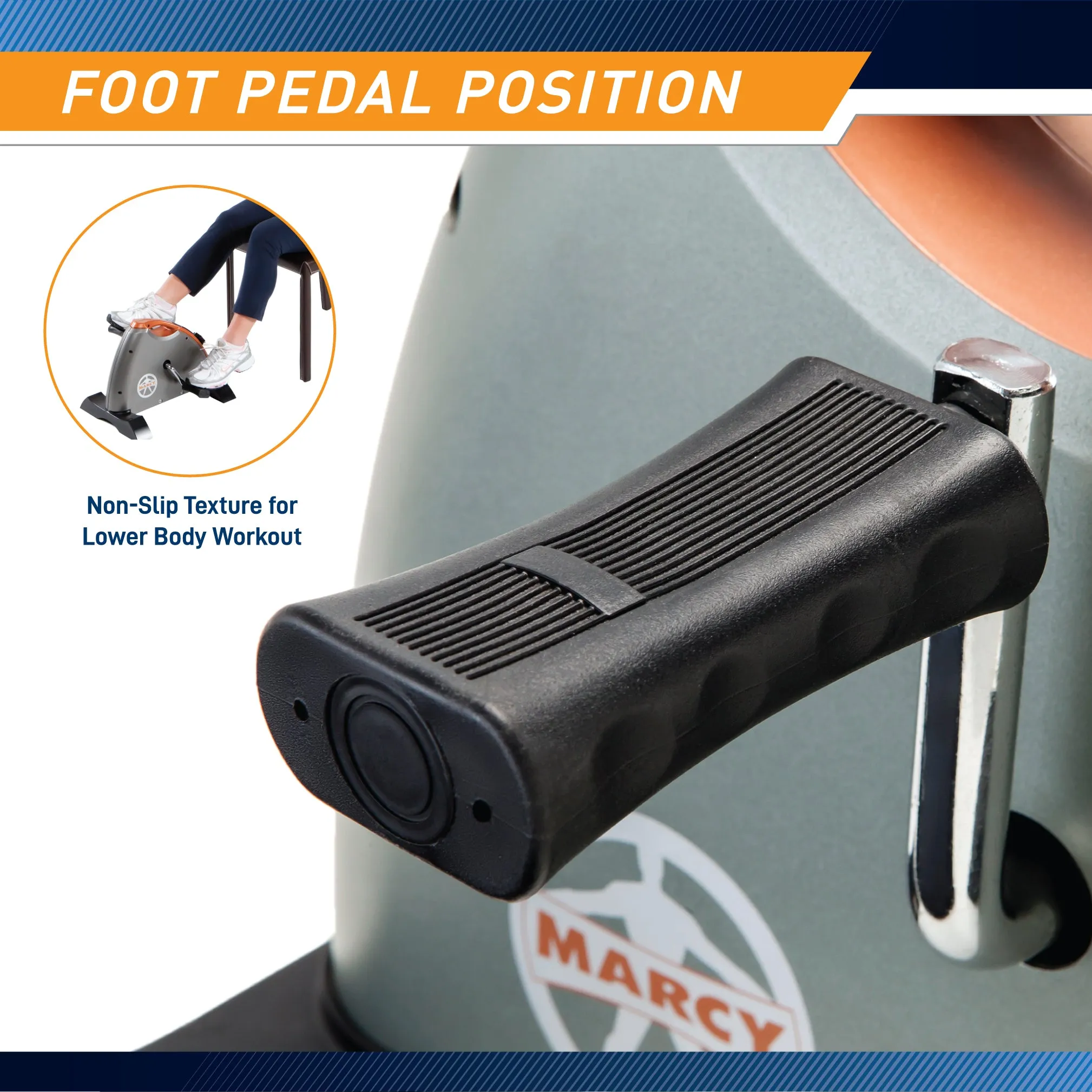 Marcy Deluxe Mini Cardio Cycle sold by Zulily product image thumbnail 4