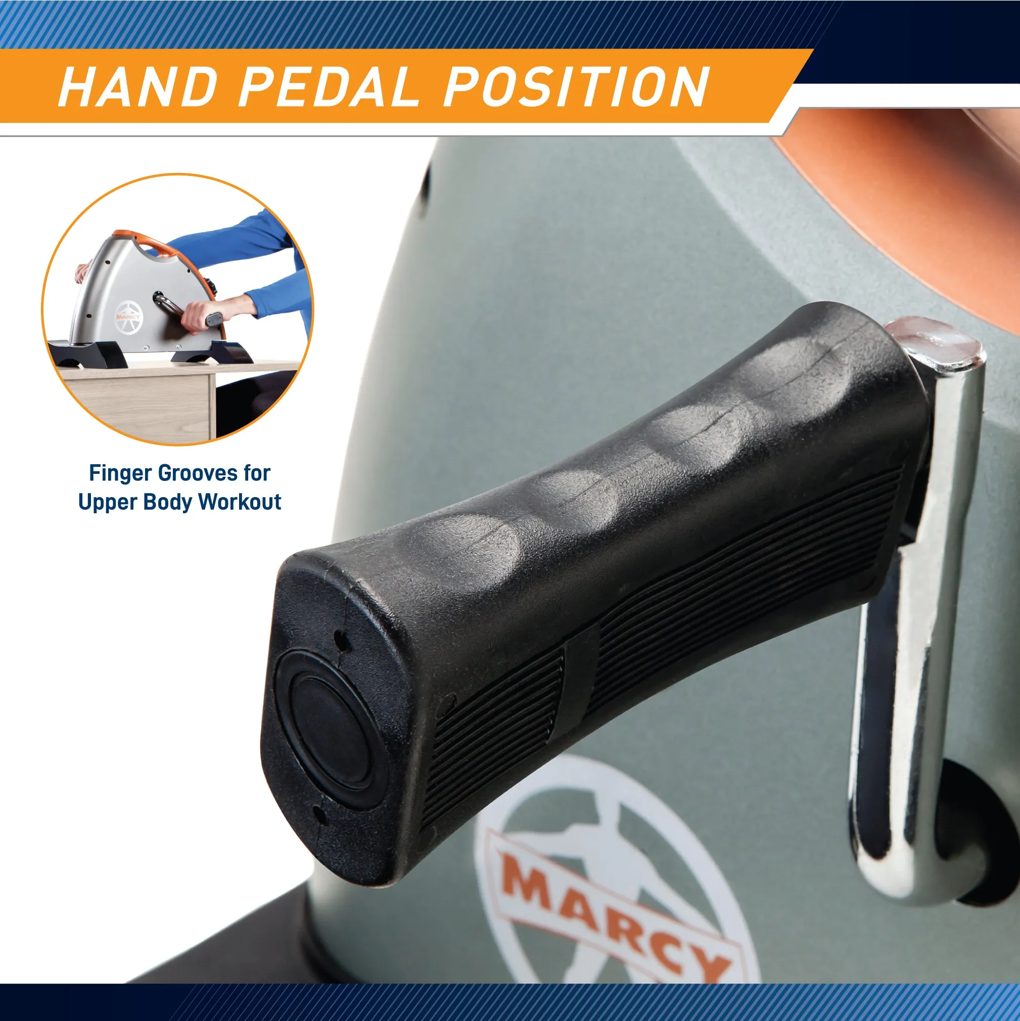 Marcy Deluxe Mini Cardio Cycle sold by Zulily product image thumbnail 5