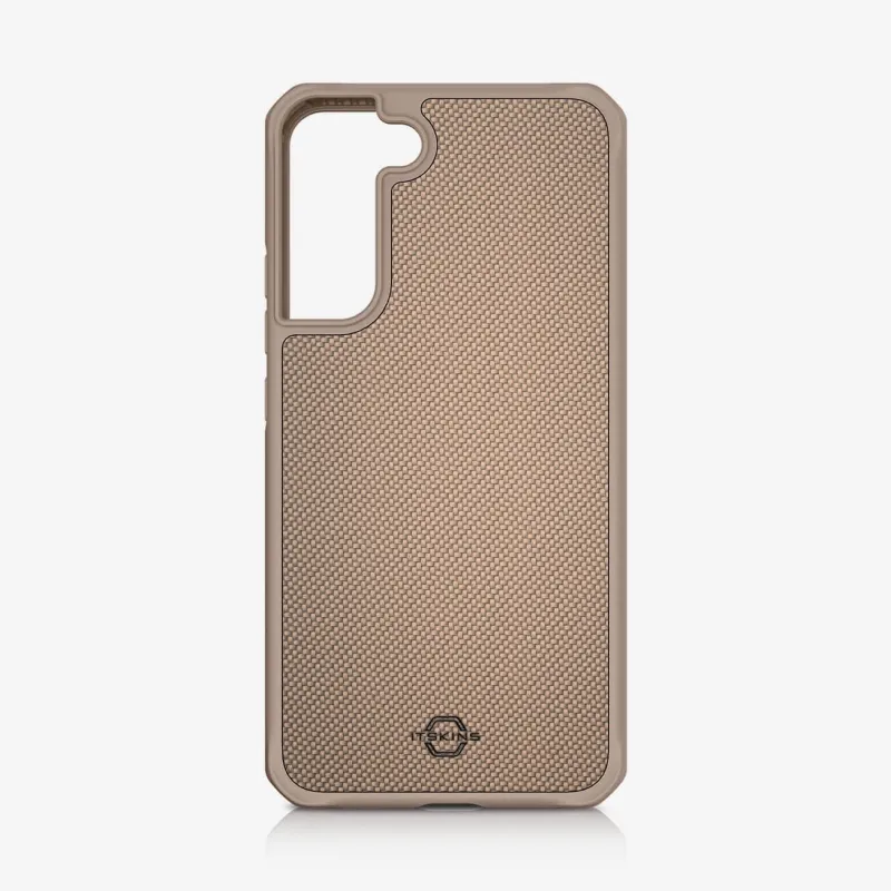 Itskins Hybrid Ballistic Protective Phone Case Compatible with Galaxy S22+ 5g, Slim Hybrid Case, Anti-Slip, Heavy Duty Shockproof Cover, Military Phone Case | Sand made by Zulily