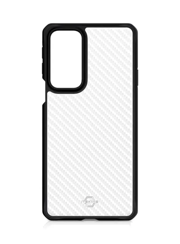 Itskins Hybrid // Silk Protective Phone Case Compatible with Moto Edge (2021), Slim Hybrid Case, Anti-Slip, and Heavy Duty Shockproof Cover, Military Phone Case - Black made by Zulily