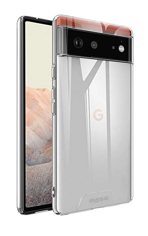 Base B-Air - Google Pixel 6 - Clear Slim Protective Case made by BASE Compression