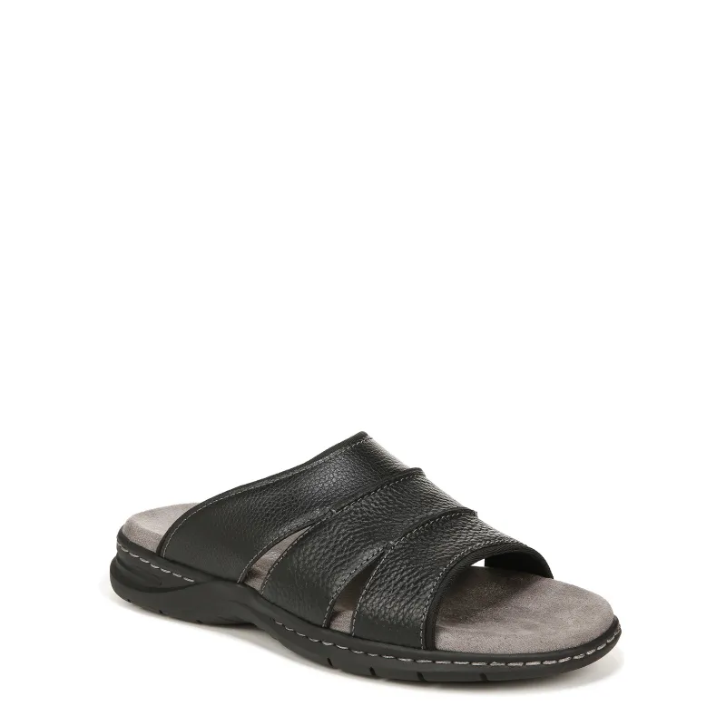 Dr. Scholl's Gordon Black Leather/Synthetic made by Dr. Scholl's