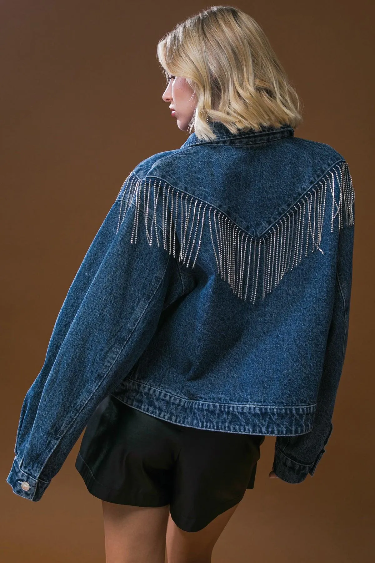 Stunning Excellence Washed Denim Jacket sold by Zulily product image thumbnail 2