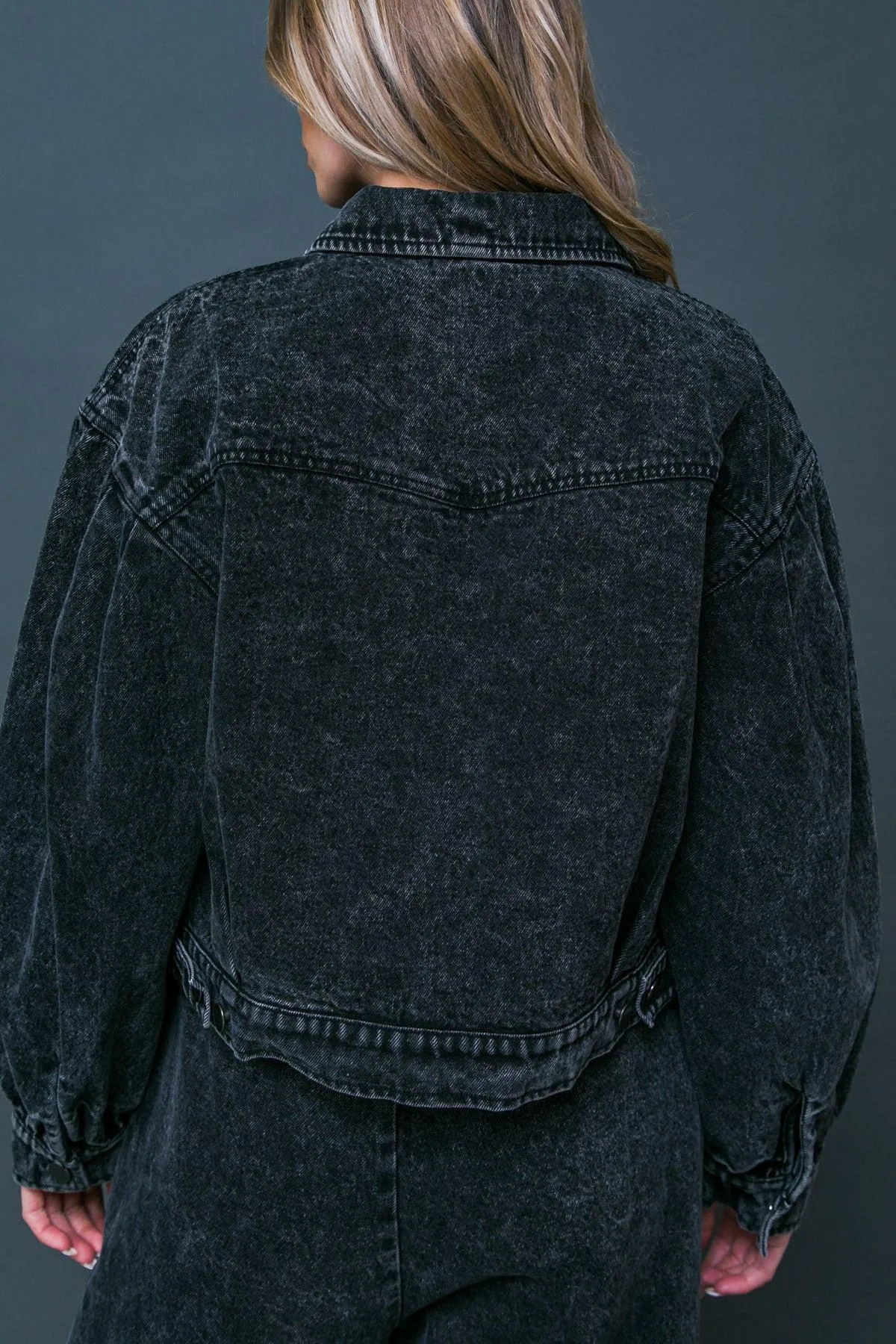 See You Go Denim Jacket sold by Zulily product image thumbnail 4
