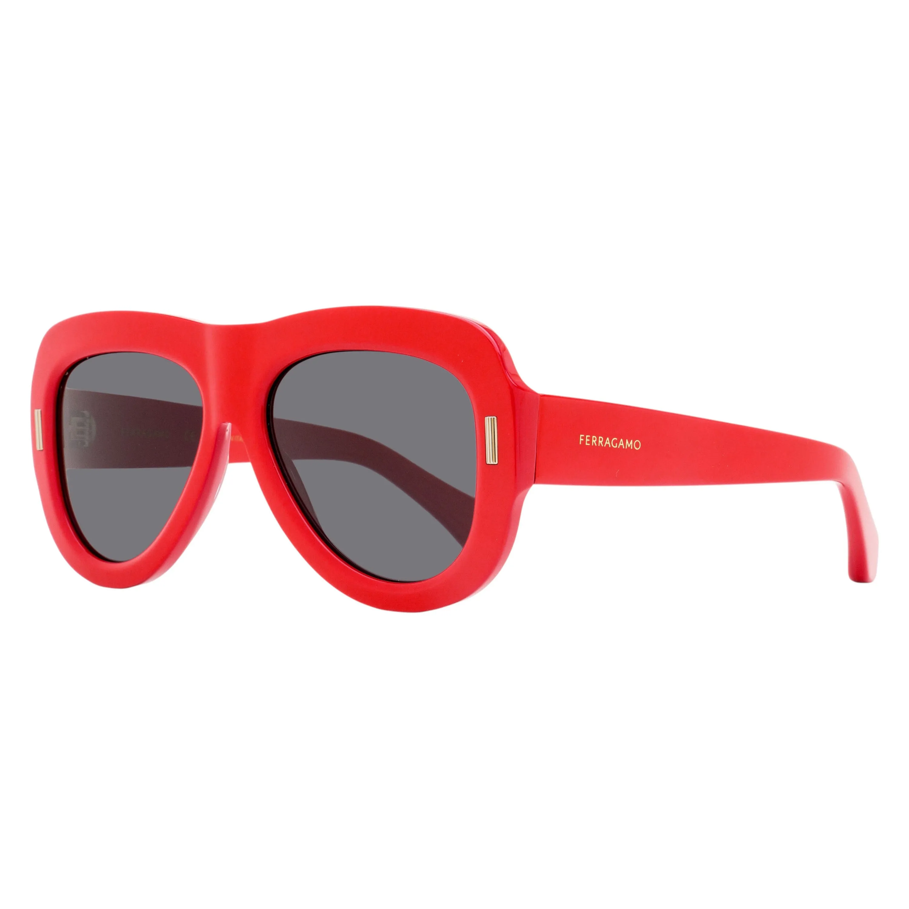 Ferragamo Thick Rimmed Pilot Sunglasses sold by Zulily product image thumbnail 3